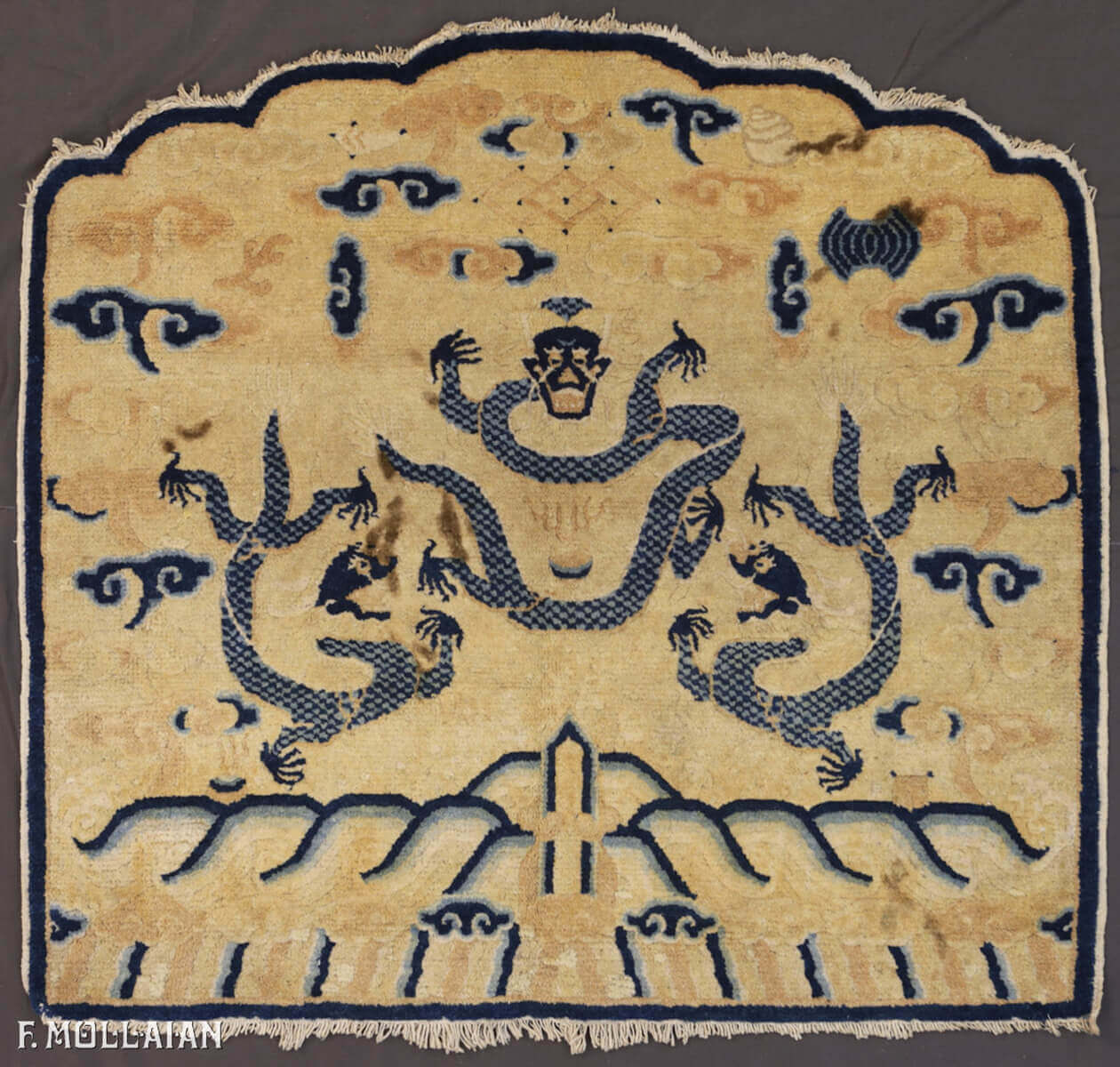 Antique Chinese Ningxia Rug n°:52308210